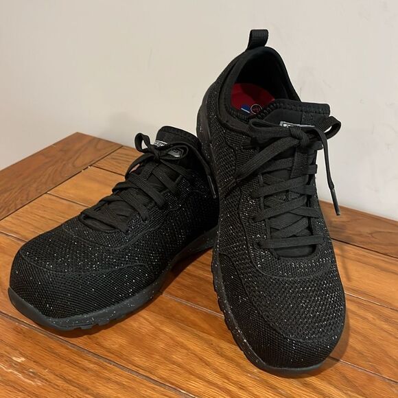 Skechers Women’s Bulkin Balran Composite Toe Size 8 Wide. - Picture 2 of 9